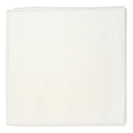HOFFMASTER 50" x 54" Linen-Like White Tablecloths 48 PK 210401